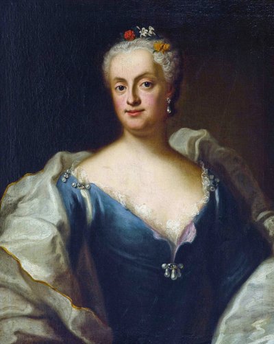 Marie-Anne de Saxe - Maria Anna Sophia von Sachsen, Kurfürstin von Bayern von Georges Desmarées