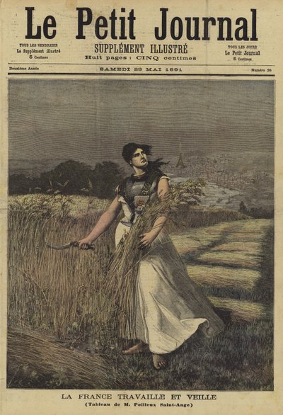 Titelblatt von Le Petit Journal, 23. Mai 1891 von Georges Louis Poilleux Saint Ange