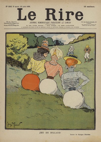 Illustration für Le Rire von Georges Meunier