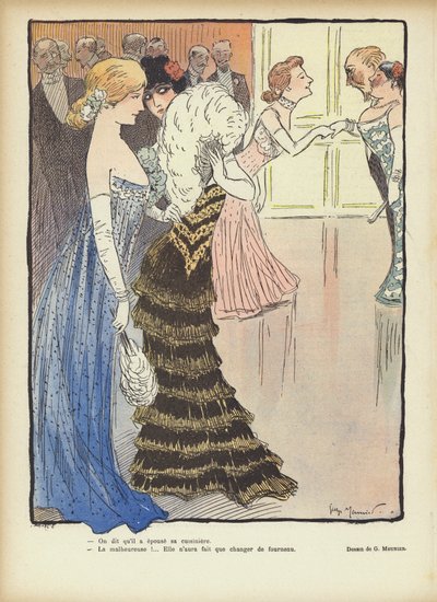 Illustration für Le Rire von Georges Meunier