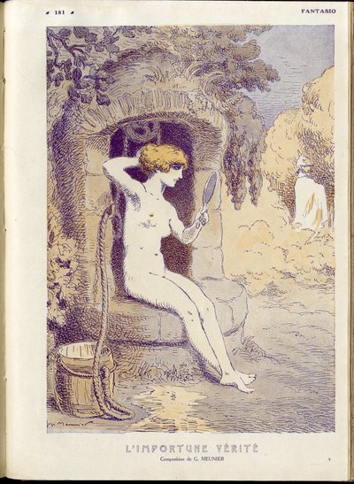 Illustration von Georges Meunier (1869-1934) in „Fantasio“ von Georges Meunier