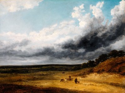 Die Ebene von Saint-Denis von Georges Michel