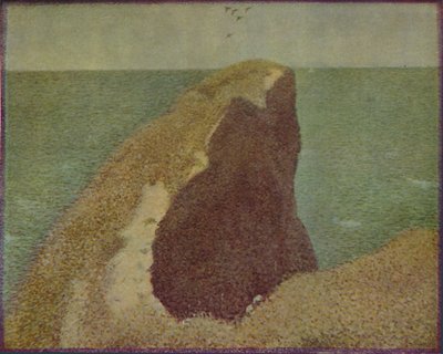 Le Bec Du Hoc, Grandcamp, 1885, 1937 von Georges Pierre Seurat