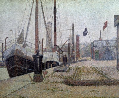 La Maria, Honfleur von Georges Seurat