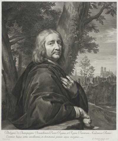 Philippe de Champaigne von Gérard Edelinck