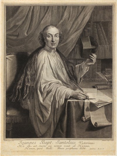 Porträt von Gerbrand van Leeuwen von Gérard Edelinck