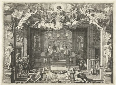 Allegorie auf den Vertrag von Westminster von Gerard de Lairesse