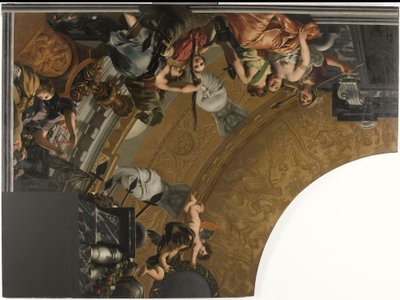 Decke mit Darstellung von Diana und ihren Gefährtinnen von Gerard de Lairesse