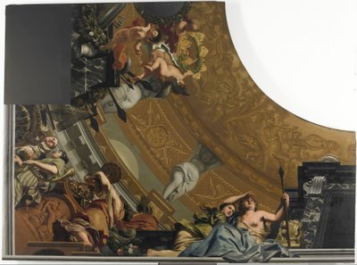 Decke mit Darstellung von Diana und ihren Gefährtinnen von Gerard de Lairesse