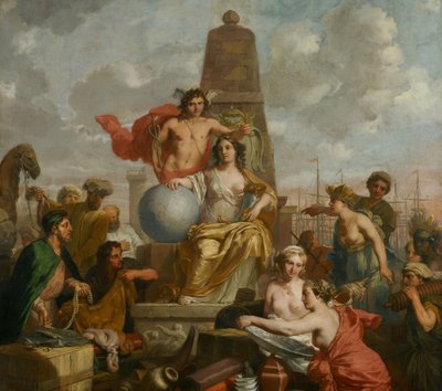 Die Stadtjungfrau von Amsterdam von Gerard de Lairesse