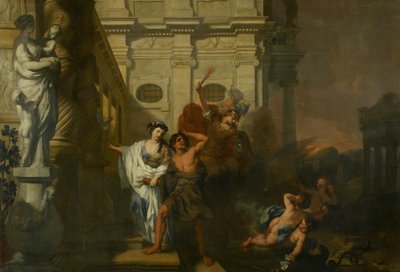 Die Züchtigung führt einen Bedürftigen von Gerard de Lairesse