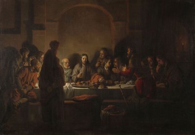 Das letzte Abendmahl, 1664 von Gerbrand van den Eeckhout