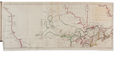 Reisen von Asien nach Amerika, um die Entdeckungen der Nordwestküste Amerikas abzuschließen, London: Thomas Jefferys von Gerhard Friedrich Müller