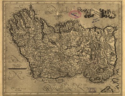 Königreich Irland von Gerhard Mercator