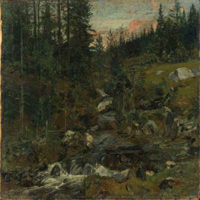 Bach bei Øylo von Gerhard Munthe