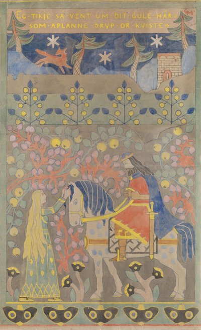 Das gelbe Haar von Gerhard Munthe