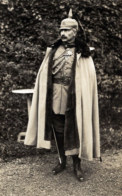 Porträt des deutschen Kaisers Wilhelm II. im Jahr 1913 von German Photographer
