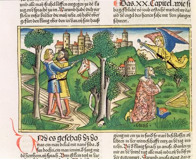2. Samuel 20:10 Joab tötet Amasa, aus der 