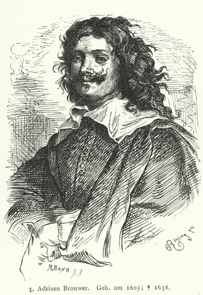 Adriaen Brouwer, flämischer Barockmaler von German School