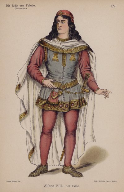 Alfonso VIII, der Edle, aus Die Jüdin von Toledo von Franz Grillparzer von German School