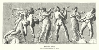 Bacchanalia von German School