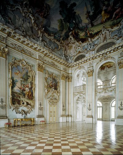 Barockkunst: Ansicht des Großen Salons von German School