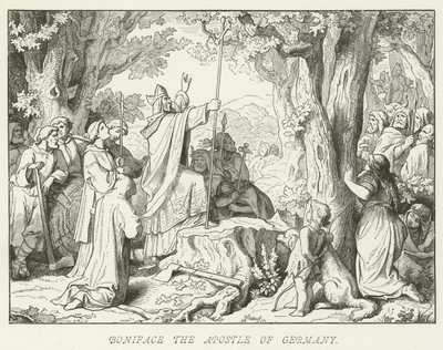 Bonifatius, der Apostel der Deutschen von German School