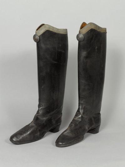 Stiefel, 3. von Zieten-Husaren, getragen von HRH Der Herzog von Connaught, vor 1914 von German School