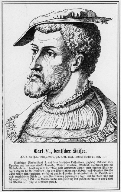 Karl V., Deutscher Kaiser von German School