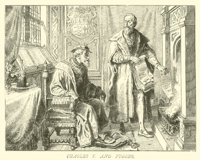 Karl V. und Fugger von German School