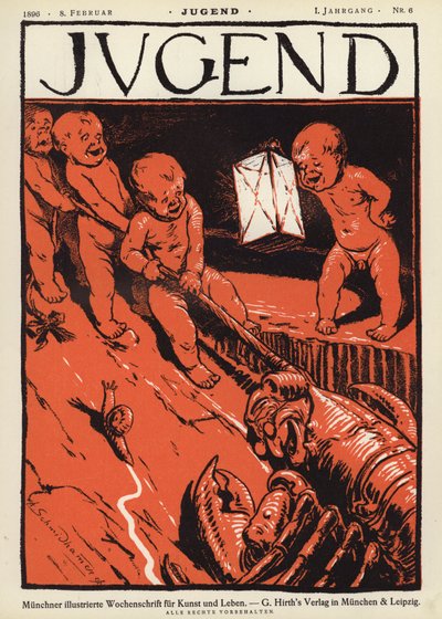 Titelillustration für Jugendmagazin von German School