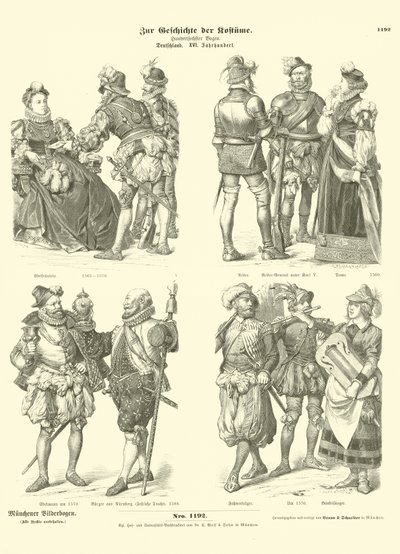 Deutsche Kostüme von German School