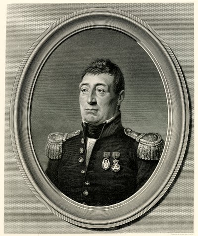 Gilbert du Motier, Marquis de Lafayette von German School