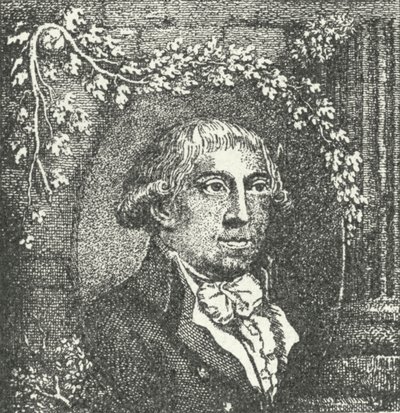 Gottfried August Bürger, deutscher Dichter (Stich) von German School
