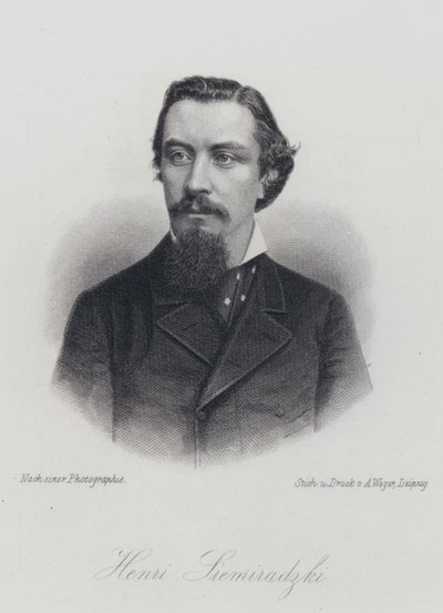 Henryk Siemiradzki, polnischer Künstler von German School