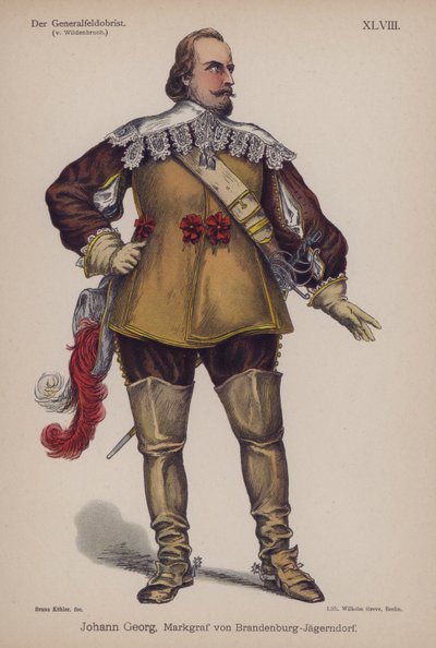 Johann Georg, Markgraf von Brandenburg-Jägerndorf (1577-1624), aus Der Generalfeldoberst von Ernst von Wildenbruch von German School