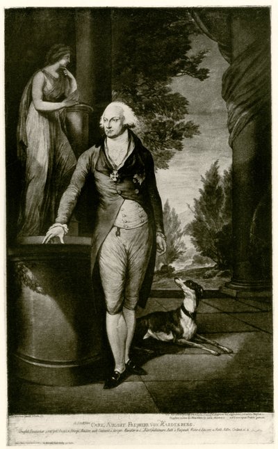 Karl August Fürst von Hardenberg von German School