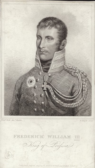 König Friedrich Wilhelm III. von Preußen von German School