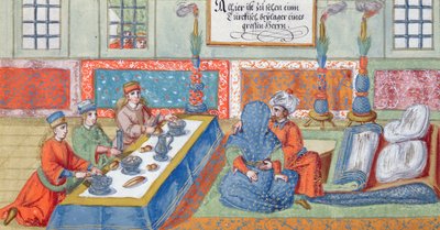 Hochzeitsszene, aus einem Manuskript über das Osmanische Reich, ca. 1600 von German School