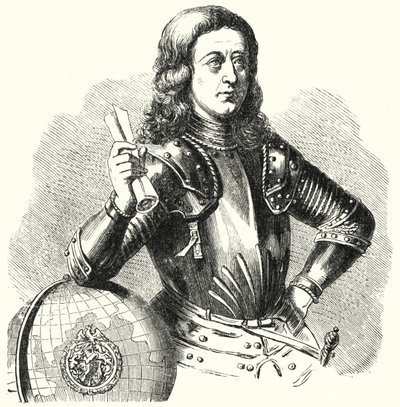 Martin Behaim, deutscher Entdecker und Kartograf von German School