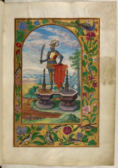 Ritter, der auf Brunnen steht, der Zweite Traktat, aus 