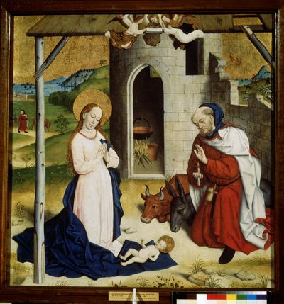 Die Anbetung des Christkindes von German School