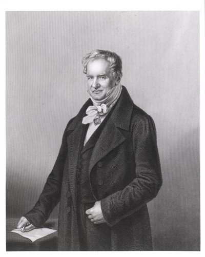 Porträt von Baron Alexander von Humboldt (1769-1859) von German School