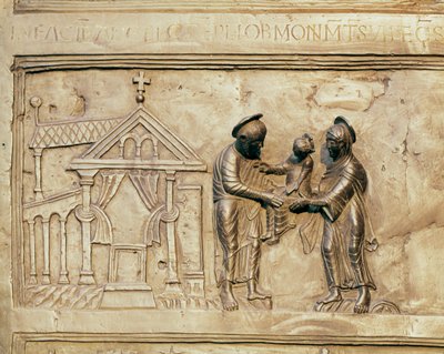 Darstellung im Tempel von German School