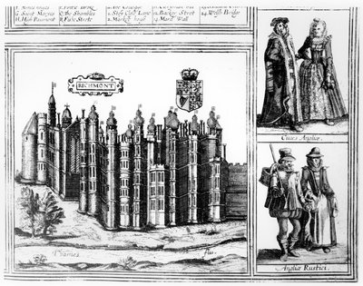 Richmont, veröffentlicht von Braun & Hogenburg, 1617 von German School