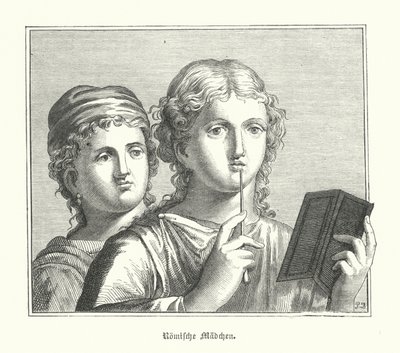Römische Mädchen von German School