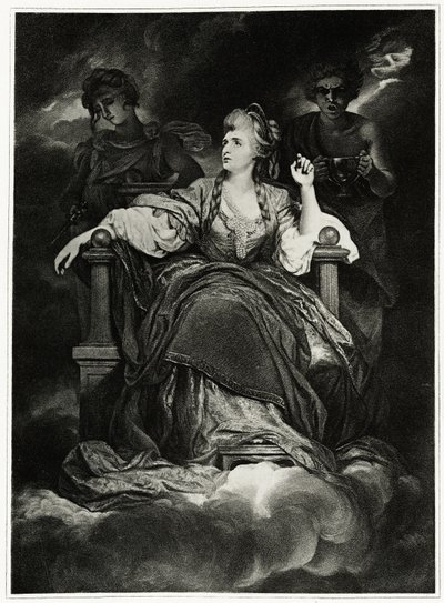 Sarah Siddons von German School