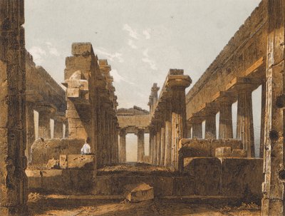 Zweiter Tempel der Hera, Paestum, Italien von German School
