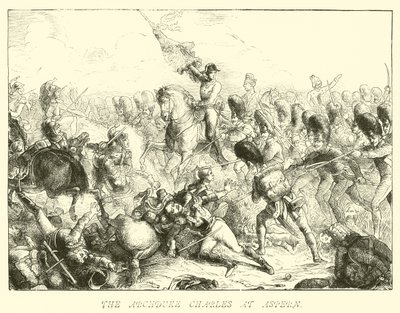 Der Erzherzog Karl bei Aspern von German School