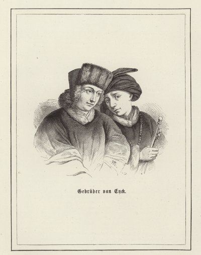 Die Brüder Van Eyck von German School